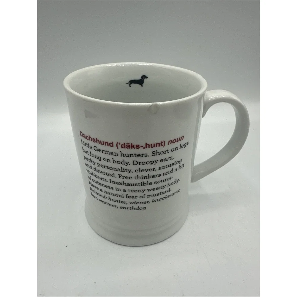 Fringe Pet Shop Dachshund Noun MUG Coffee CUP Dog Lover Gift Weiner Dog